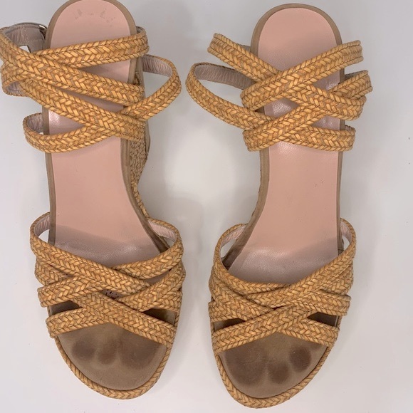 STUART WEITZMAN Reins Braided Wedge Sandal - Picture 5 of 10